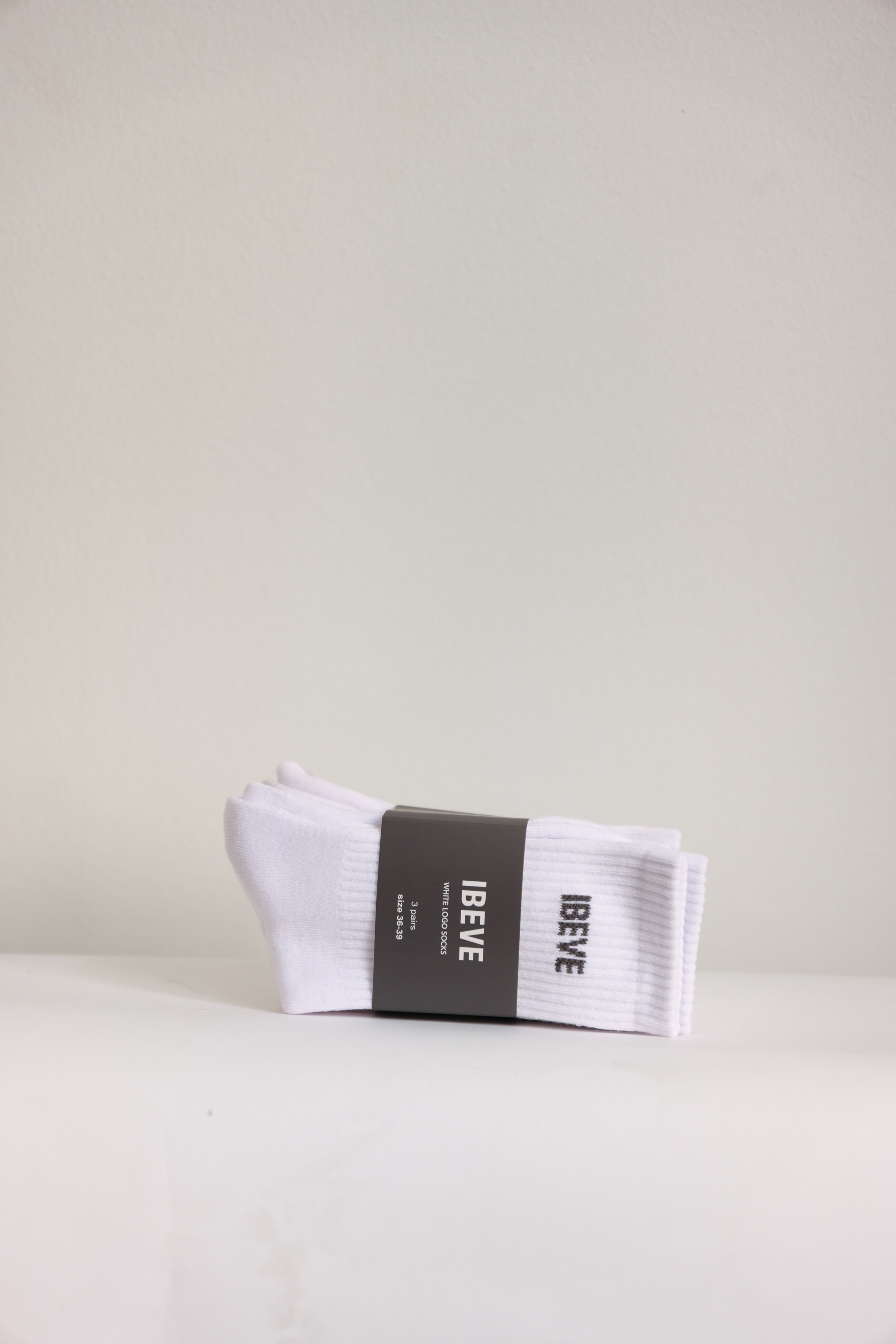 IBEVE Logo Socks 3-Pack