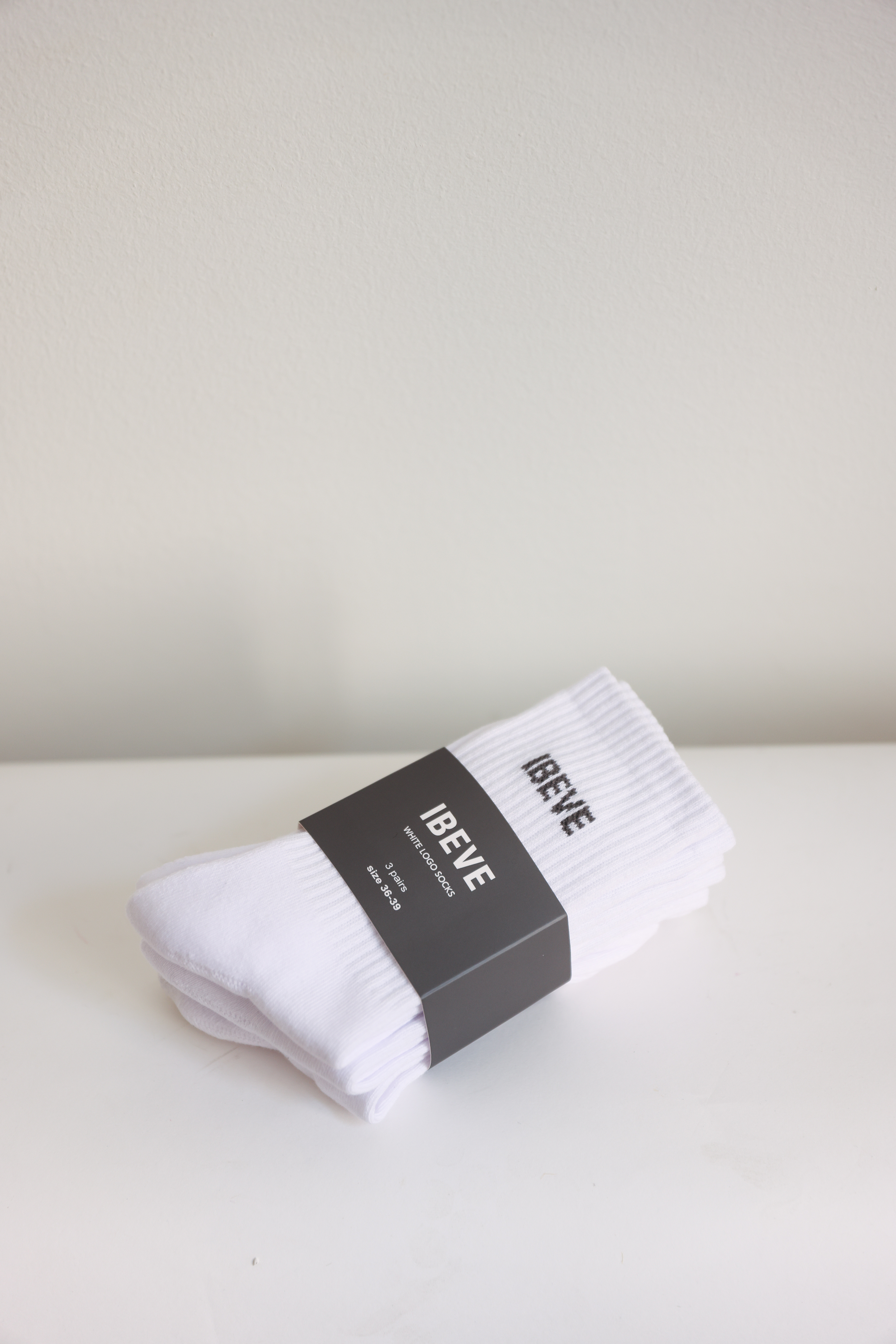 IBEVE Logo Socks 3-Pack