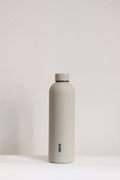 Metal Water Bottle Beige